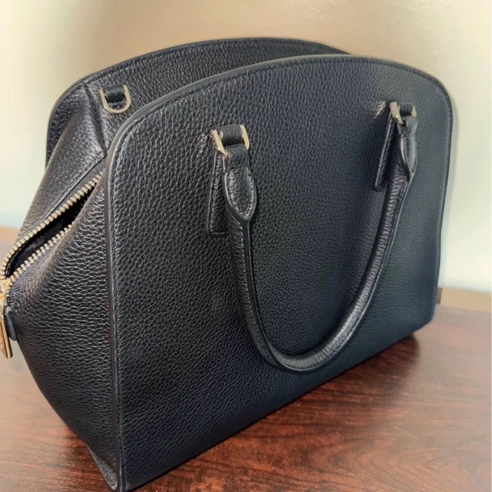 Kate Spade Black Leather Shoulder Bag - Picture 3 of 3